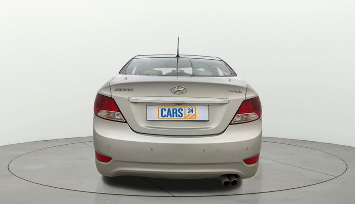 2013 Hyundai Verna FLUIDIC 1.6 VTVT SX OPT AT, Petrol, Automatic, 87,219 km, Back/Rear