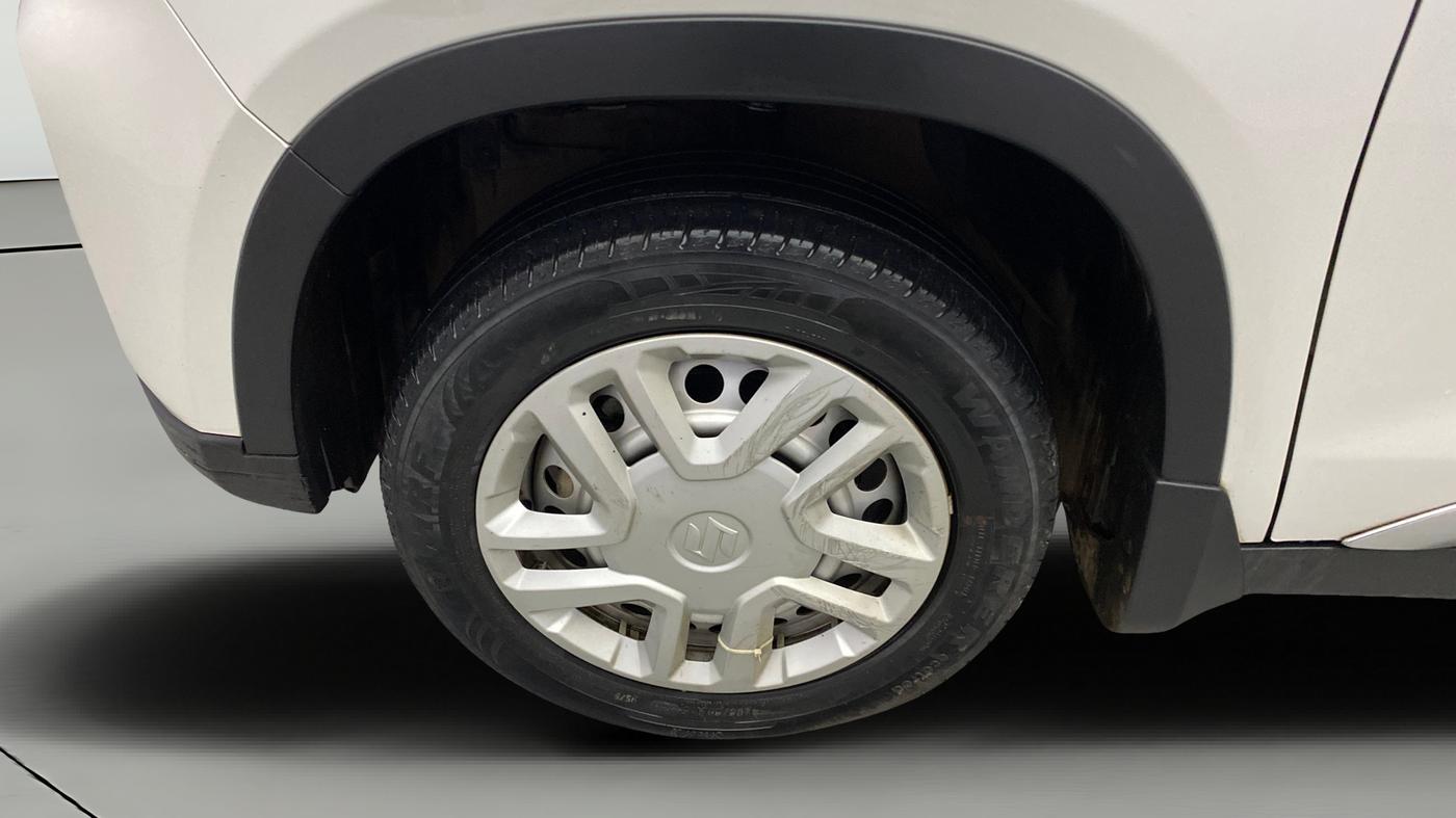 2021 Maruti Vitara Brezza LXI, Petrol, Manual, 20,608 km, Left Front Wheel