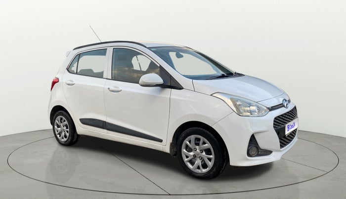 2019 Hyundai Grand i10 SPORTZ 1.2 KAPPA VTVT, Petrol, Manual, 71,471 km, Right Front Diagonal