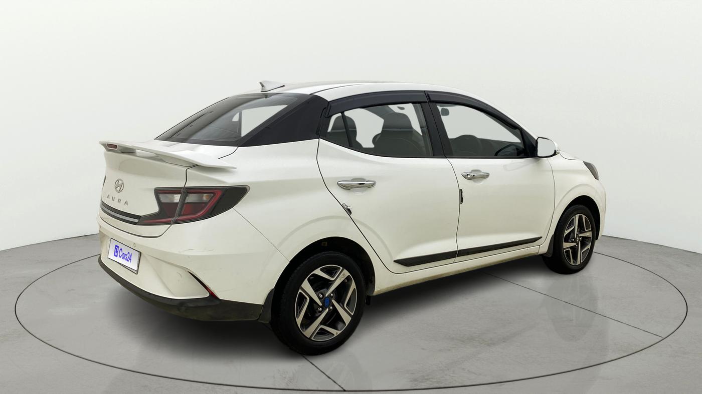 2023 Hyundai AURA SX 1.2, Petrol, Manual, 18,982 km, Right Back Diagonal