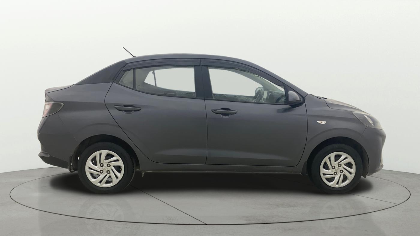 2021 Hyundai AURA S 1.2 CNG, CNG, Manual, 98,698 km, Right Side View