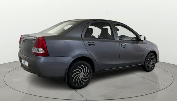 2015 Toyota Etios G, Petrol, Manual, 65,170 km, Right Back Diagonal