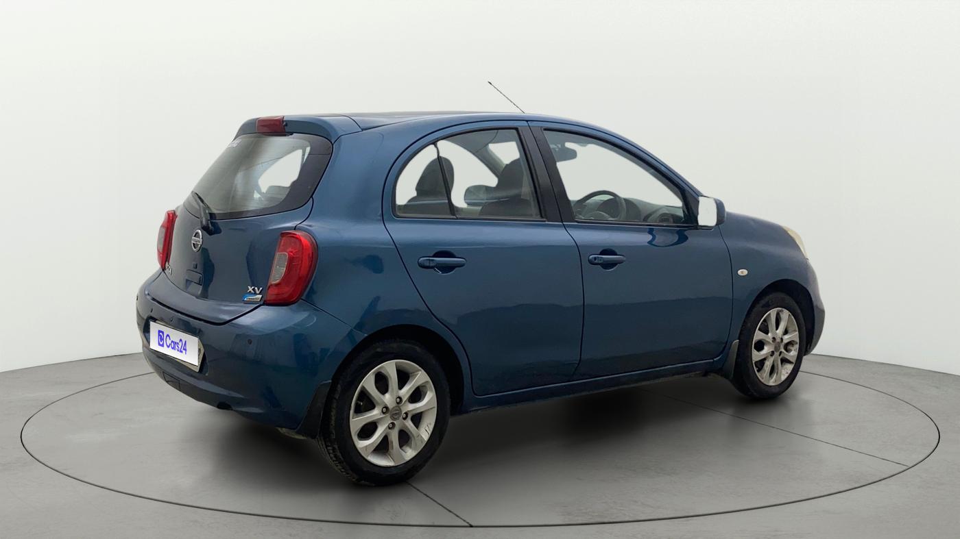 2014 Nissan Micra XV CVT, Petrol, Automatic, 74,610 km, Right Back Diagonal