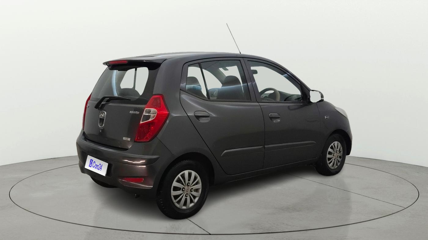 2013 Hyundai i10 SPORTZ 1.2, Petrol, Manual, 80,052 km, Right Back Diagonal