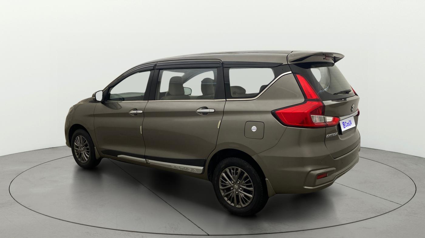 2020 Maruti Ertiga ZXI+ SHVS, Petrol, Manual, 17,642 km, Left Back Diagonal