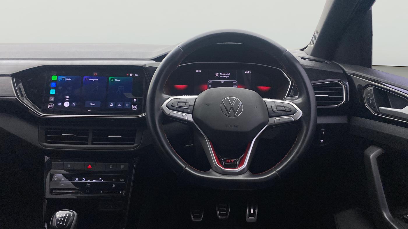 2025 Volkswagen TAIGUN  GT PLUS 1.5 TSI MT, Petrol, Manual, 42,439 km, Steering Wheel Close Up