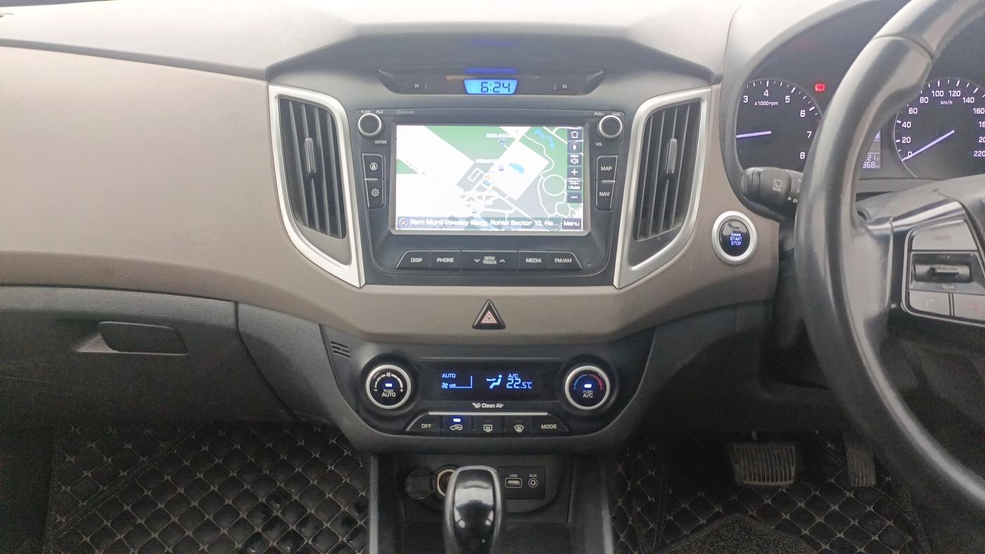 2017 Hyundai Creta SX PLUS AT 1.6 PETROL, Petrol, Automatic, 64,367 km, Air Conditioner