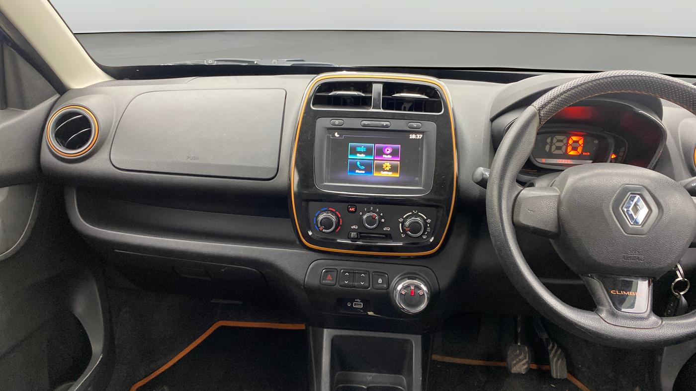 2019 Renault Kwid CLIMBER 1.0 AMT, Petrol, Automatic, 19,369 km, Air Conditioner