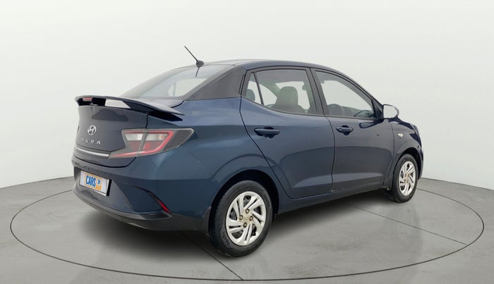 2022 Hyundai AURA S 1.2 CNG, CNG, Manual, 37,661 km, Right Back Diagonal