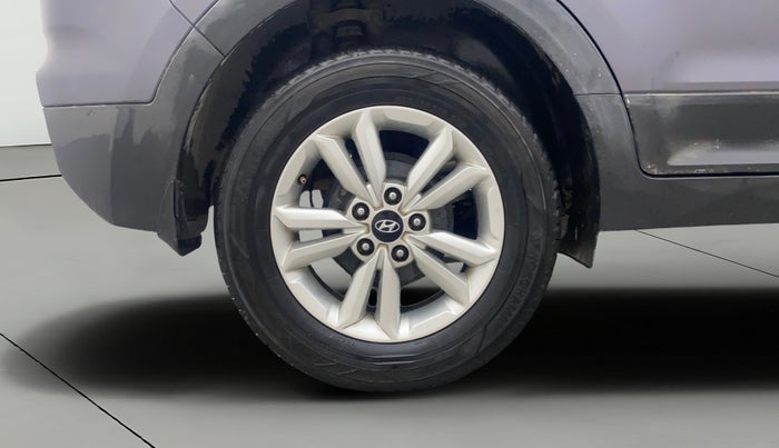 2016 Hyundai Creta SX PLUS 1.6 PETROL, Petrol, Manual, 72,881 km, Right Rear Wheel