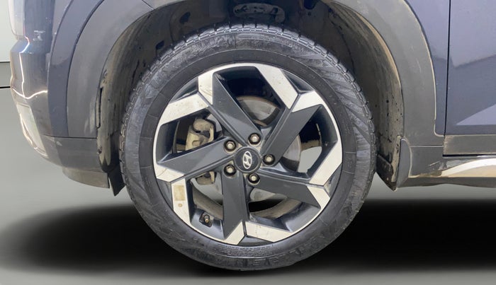 2022 Hyundai ALCAZAR PLATINUM 1.5 MT 7STR, Diesel, Manual, 80,331 km, Left Front Wheel