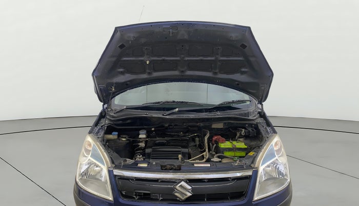 2017 Maruti Wagon R 1.0 VXI, Petrol, Manual, 43,418 km, Open Bonet