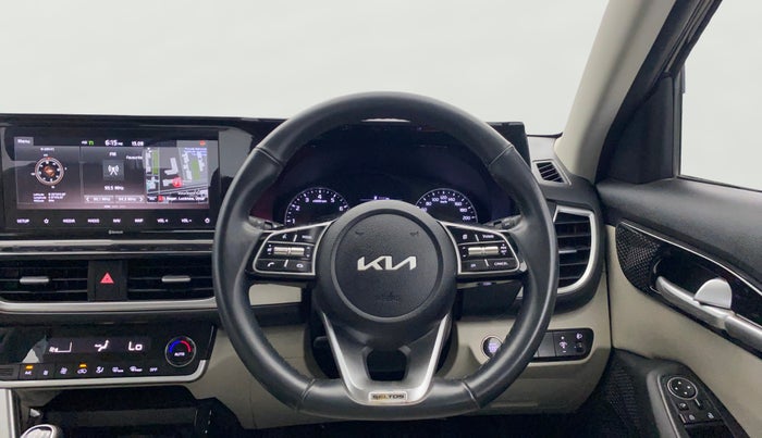 2022 KIA SELTOS HTX PETROL 1.5, Petrol, Manual, 26,120 km, Steering Wheel Close Up