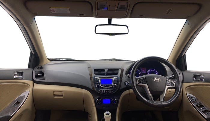 2012 Hyundai Verna FLUIDIC 1.6 CRDI SX, Diesel, Manual, 1,11,454 km, Dashboard