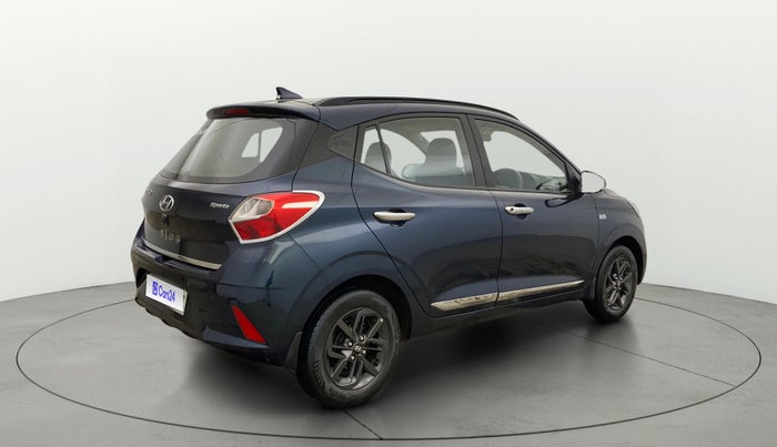 2019 Hyundai GRAND I10 NIOS SPORTZ AMT 1.2 KAPPA VTVT, Petrol, Automatic, 37,888 km, Right Back Diagonal