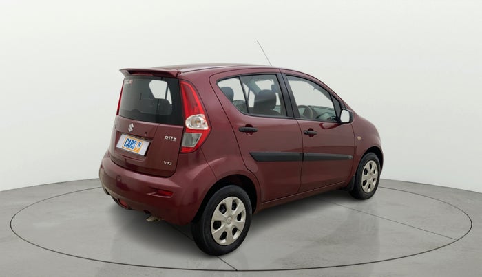 2012 Maruti Ritz VXI, Petrol, Manual, 76,158 km, Right Back Diagonal