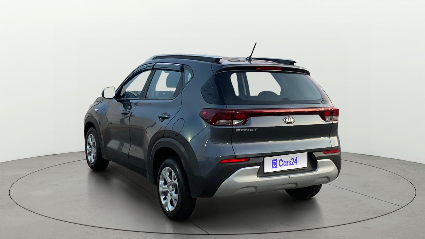 2021 KIA SONET HTE 1.2, Petrol, Manual, 81,198 km, Left Back Diagonal