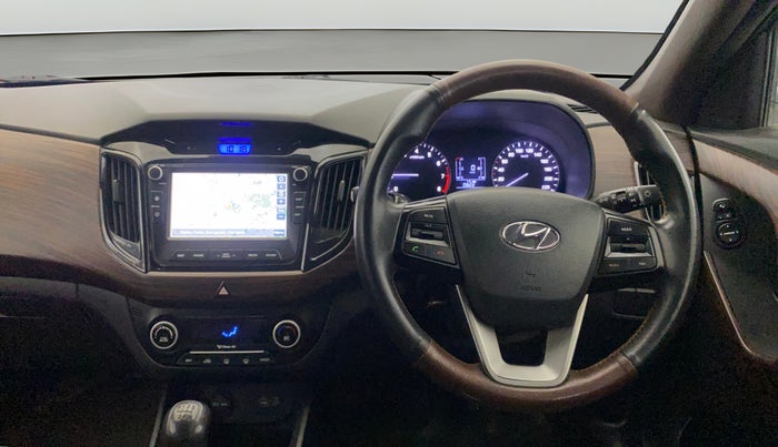 2017 Hyundai Creta SX PLUS 1.6 PETROL, Petrol, Manual, 36,922 km, Steering Wheel Close Up