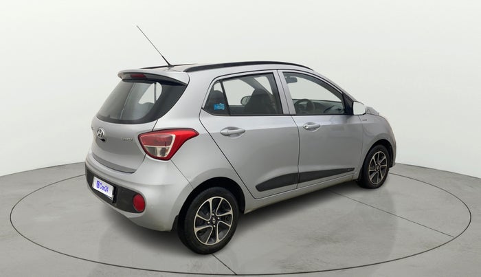 2018 Hyundai Grand i10 SPORTZ AT 1.2 KAPPA VTVT, Petrol, Automatic, 28,023 km, Right Back Diagonal