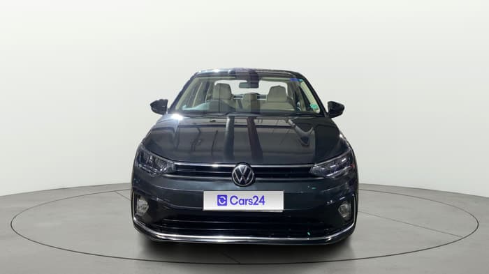 2023 Volkswagen VIRTUS HIGHLINE TSI 1.0 AT, Petrol, Automatic, 3,324 km, Front