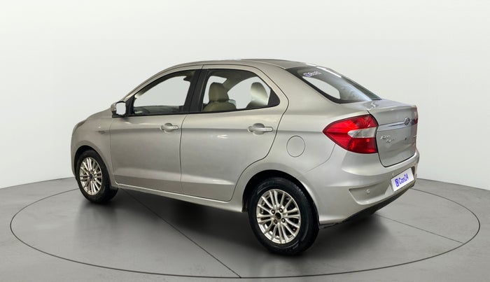 2018 Ford Figo Aspire TITANIUM PLUS 1.2 PETROL, Petrol, Manual, 76,562 km, Left Back Diagonal