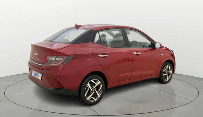 2020 Hyundai AURA SX PLUS 1.2 AMT, Petrol, Automatic, 23,935 km, Right Back Diagonal