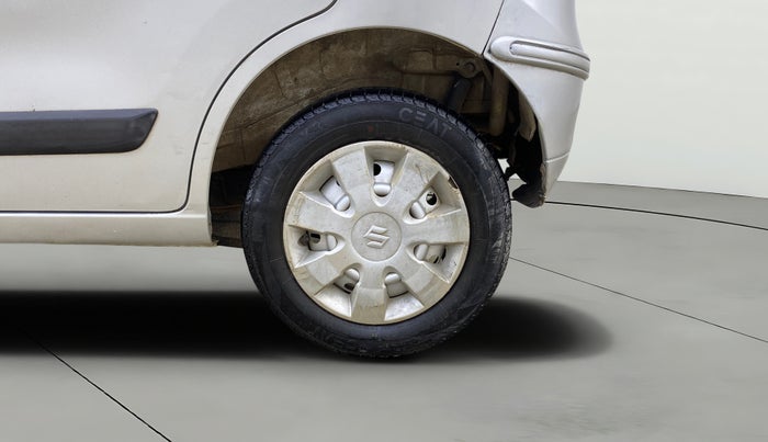 2013 Maruti Wagon R 1.0 LXI CNG, CNG, Manual, 91,178 km, Left Rear Wheel