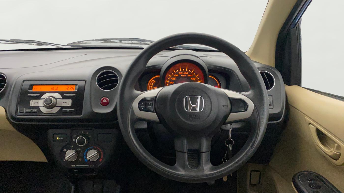 2014 Honda Amaze 1.2L I-VTEC SX, Petrol, Manual, 9,390 km, Steering Wheel Close Up