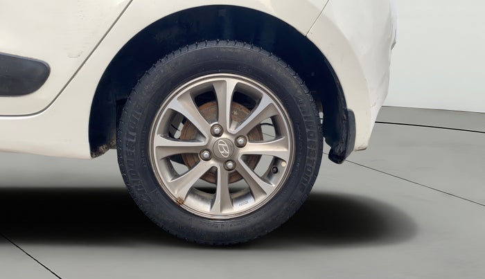 2014 Hyundai Grand i10 ASTA (O) 1.2 KAPPA VTVT, Petrol, Manual, 81,979 km, Left Rear Wheel