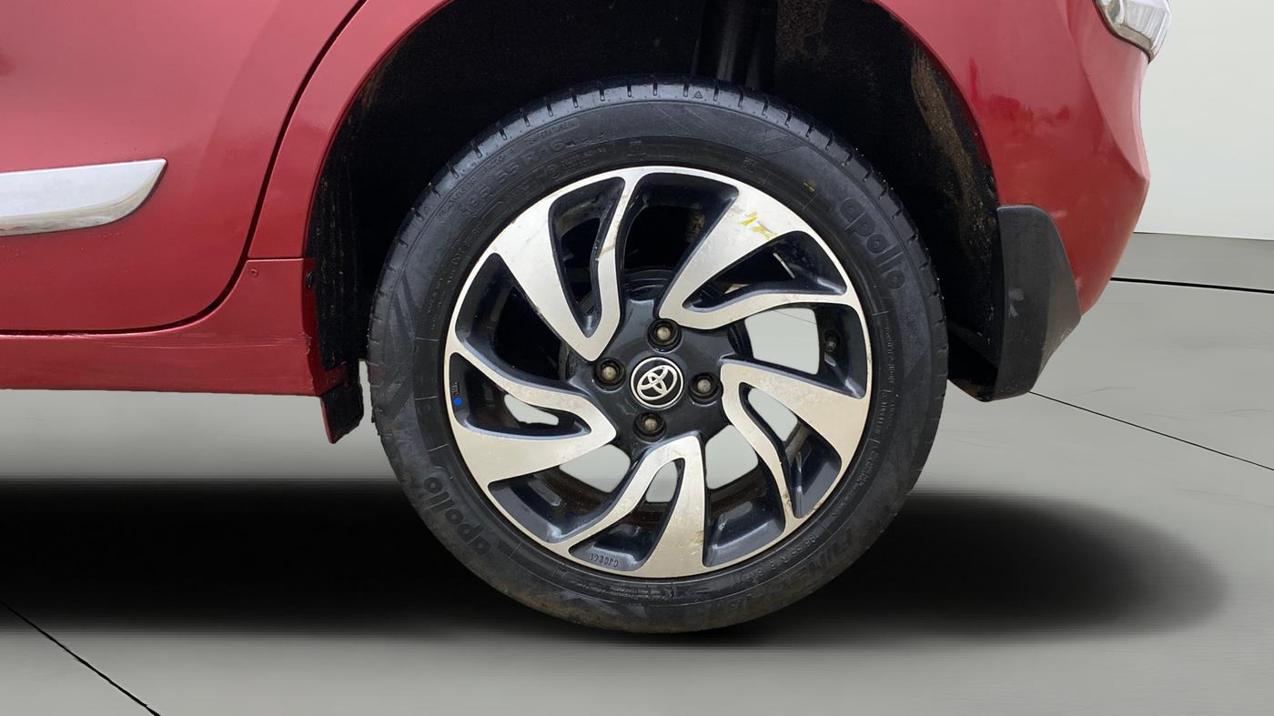 2020 Toyota Glanza V CVT, Petrol, Automatic, 42,083 km, Left Rear Wheel
