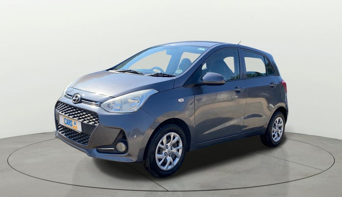 2017 Hyundai Grand i10 SPORTZ 1.2 KAPPA VTVT, Petrol, Manual, 69,687 km, Left Front Diagonal