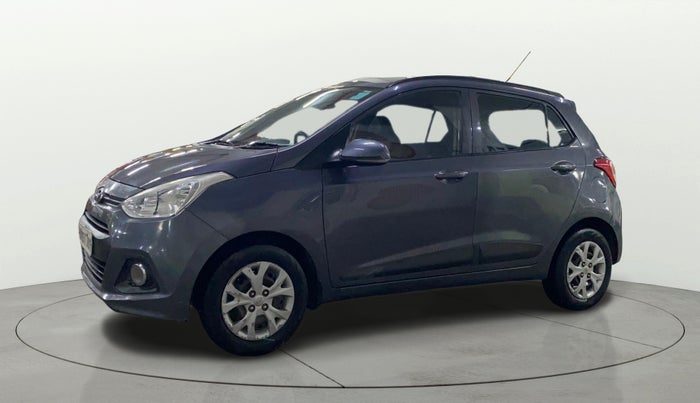 2015 Hyundai Grand i10 SPORTZ 1.2 KAPPA VTVT, Petrol, Manual, 67,072 km, Left Front Diagonal