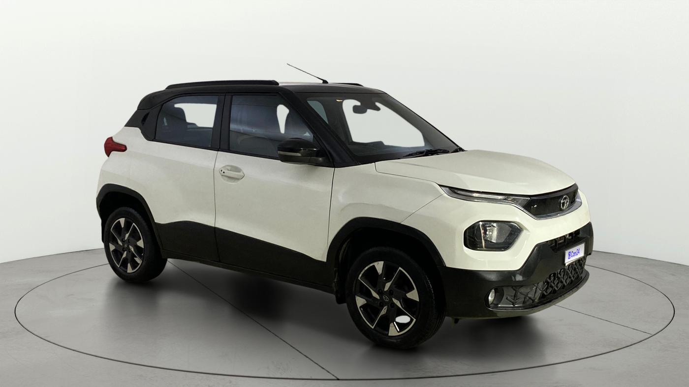 2021 Tata PUNCH CREATIVE AMT 1.2 RTN DUAL TONE, Petrol, Automatic, 31,423 km, Right Front Diagonal
