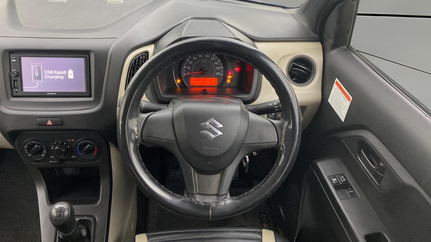 2021 Maruti New Wagon-R LXI CNG 1.0, CNG, Manual, 97,815 km, Steering Wheel Close Up