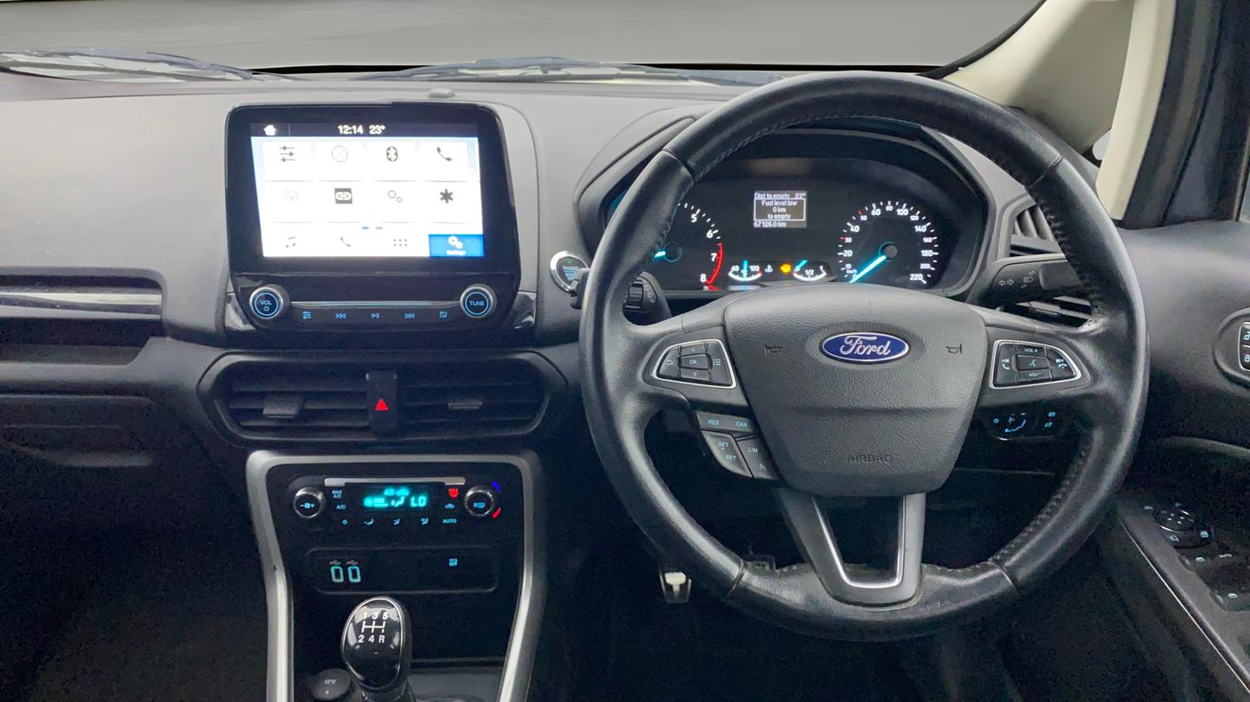 2018 Ford Ecosport TITANIUM + 1.5L PETROL, Petrol, Manual, 67,058 km, Steering Wheel Close Up