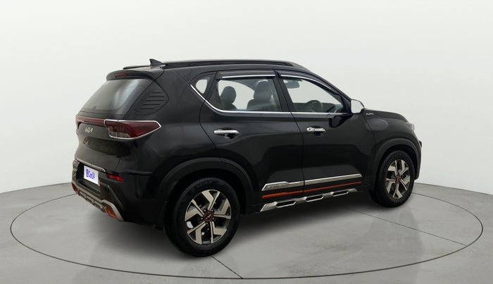 2022 KIA SONET HTX 1.5 AT, Diesel, Automatic, 62,778 km, Right Back Diagonal