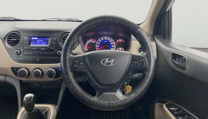 2018 Hyundai Grand i10 MAGNA 1.2 KAPPA VTVT, Petrol, Manual, 43,983 km, Steering Wheel Close Up