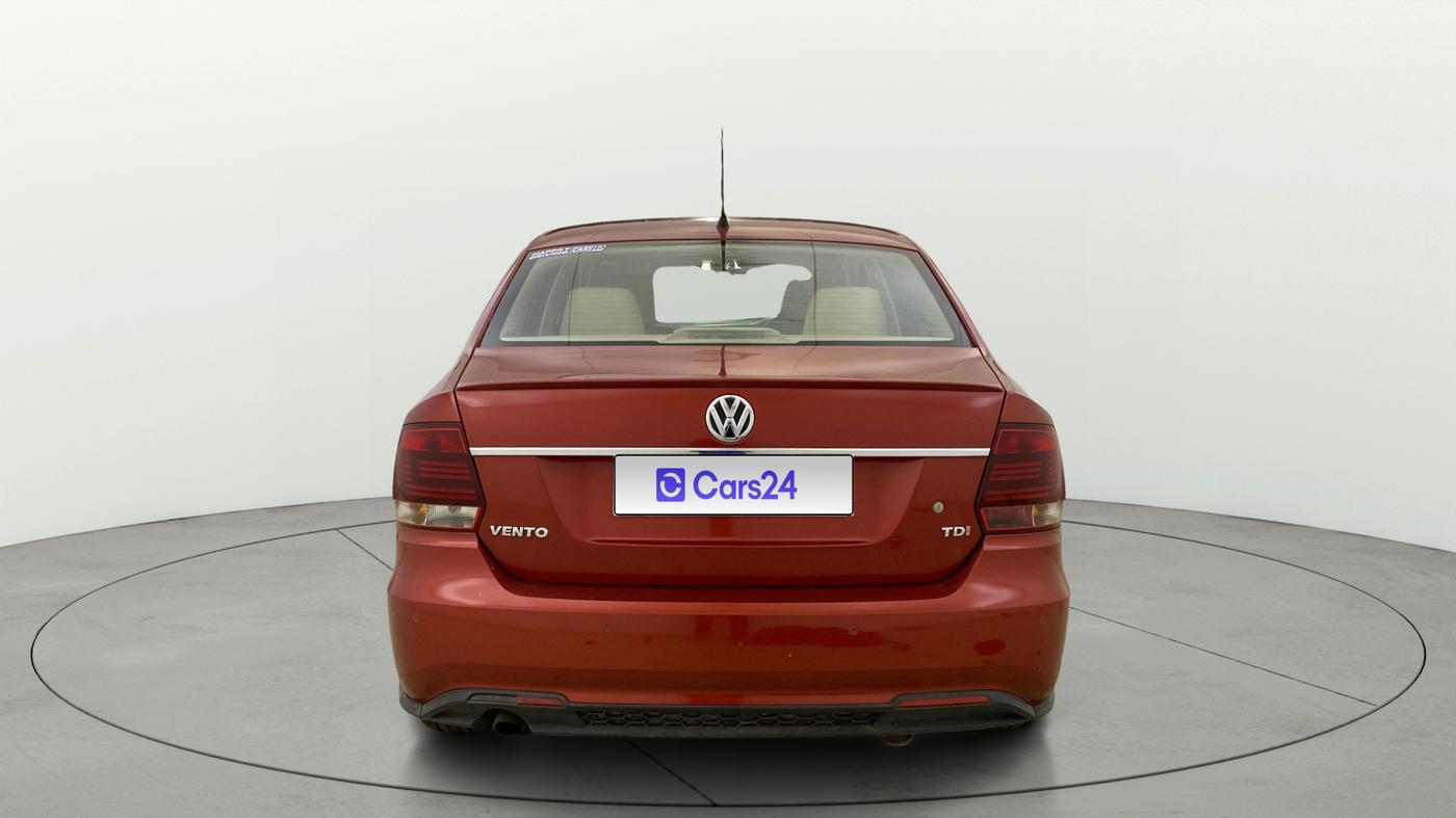 2019 Volkswagen Vento HIGHLINE PLUS 1.5 AT, Diesel, Automatic, 14,719 km, Back/Rear