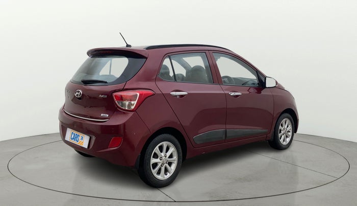 2015 Hyundai Grand i10 ASTA AT 1.2 KAPPA VTVT, Petrol, Automatic, 75,198 km, Right Back Diagonal