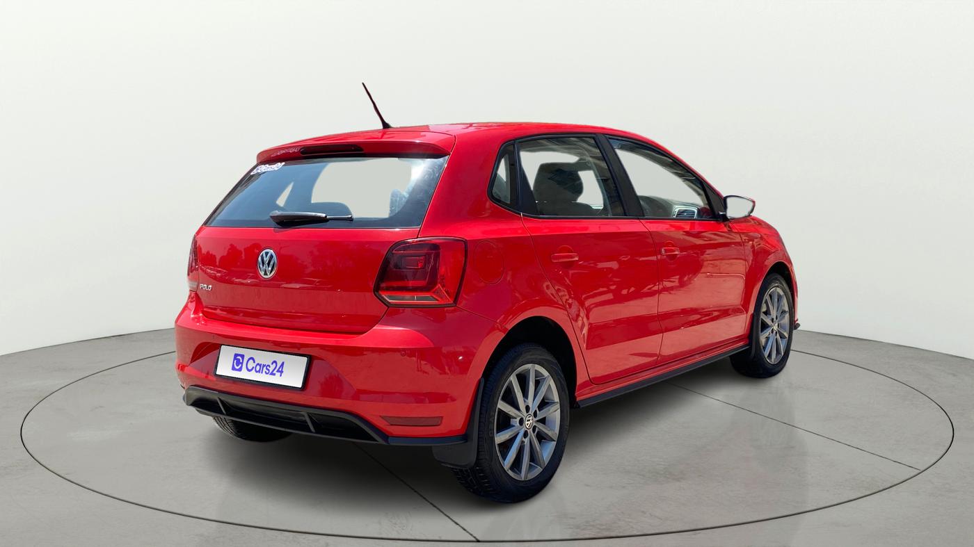 2019 Volkswagen Polo HIGHLINE PLUS 1.0 16 ALLOY, Petrol, Manual, 47,409 km, Right Back Diagonal