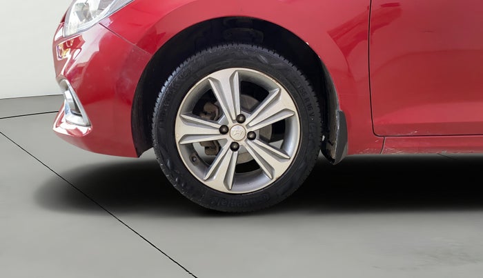 2019 Hyundai Verna 1.6 VTVT SX O, Petrol, Manual, 51,021 km, Left Front Wheel