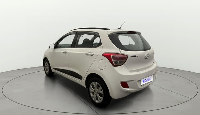 2014 Hyundai Grand i10 SPORTZ 1.2 KAPPA VTVT, Petrol, Manual, 73,809 km, Left Back Diagonal