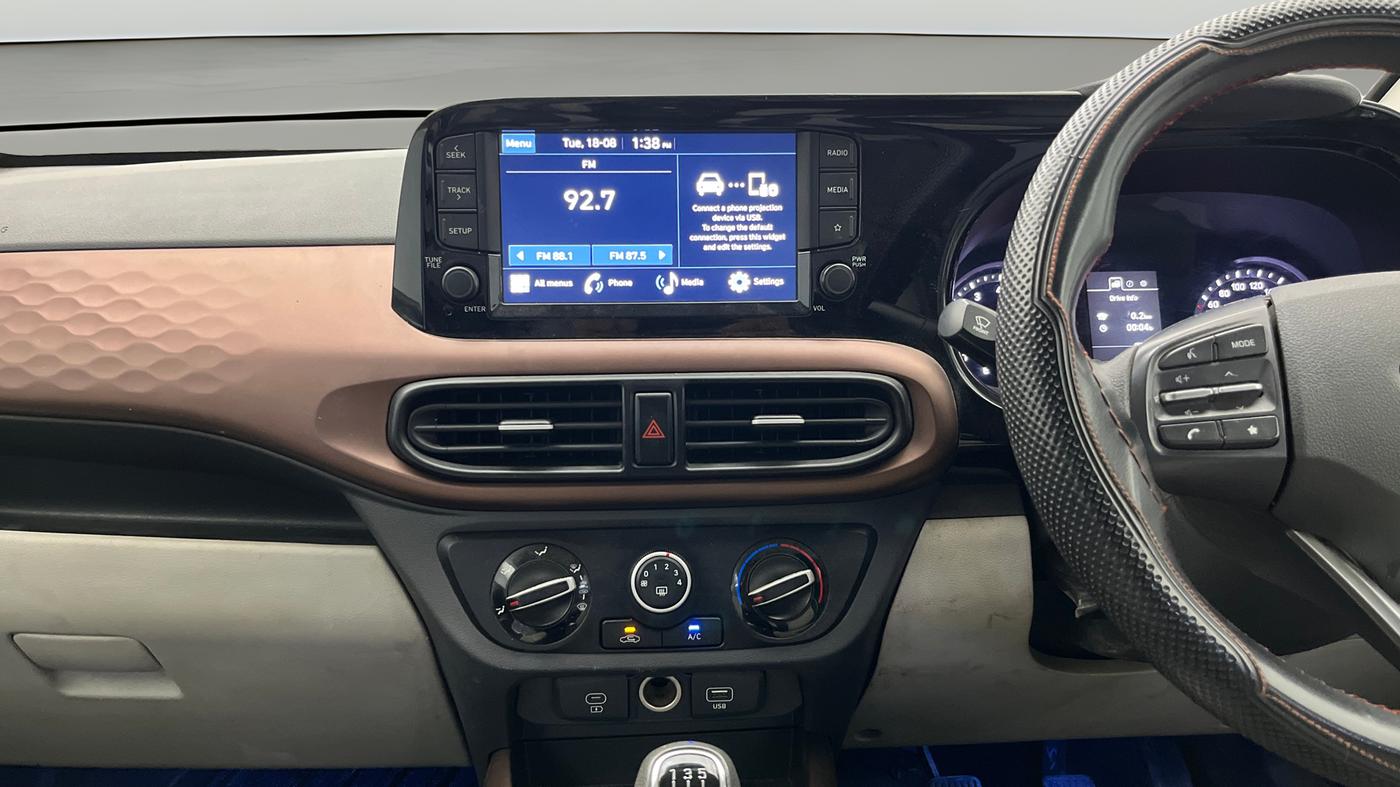 2024 Hyundai AURA SX 1.2 CNG, CNG, Manual, 57,922 km, Air Conditioner
