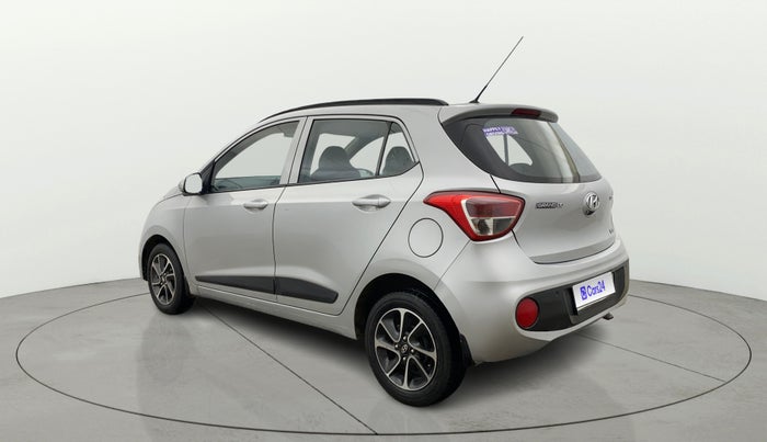 2017 Hyundai Grand i10 SPORTZ (O) AT 1.2 KAPPA VTVT, Petrol, Automatic, 25,292 km, Left Back Diagonal