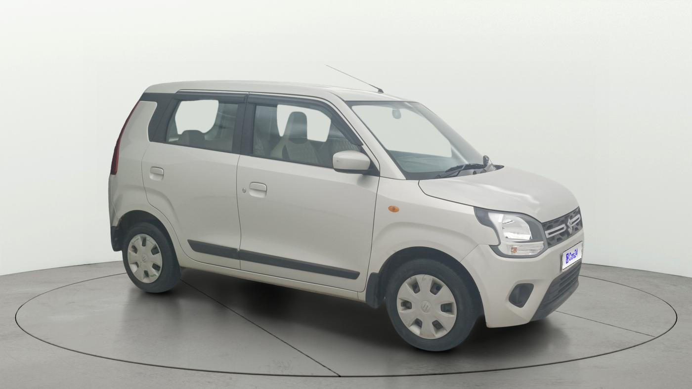 2019 Maruti New Wagon-R VXI 1.2 AMT, Petrol, Automatic, 35,723 km, Right Front Diagonal