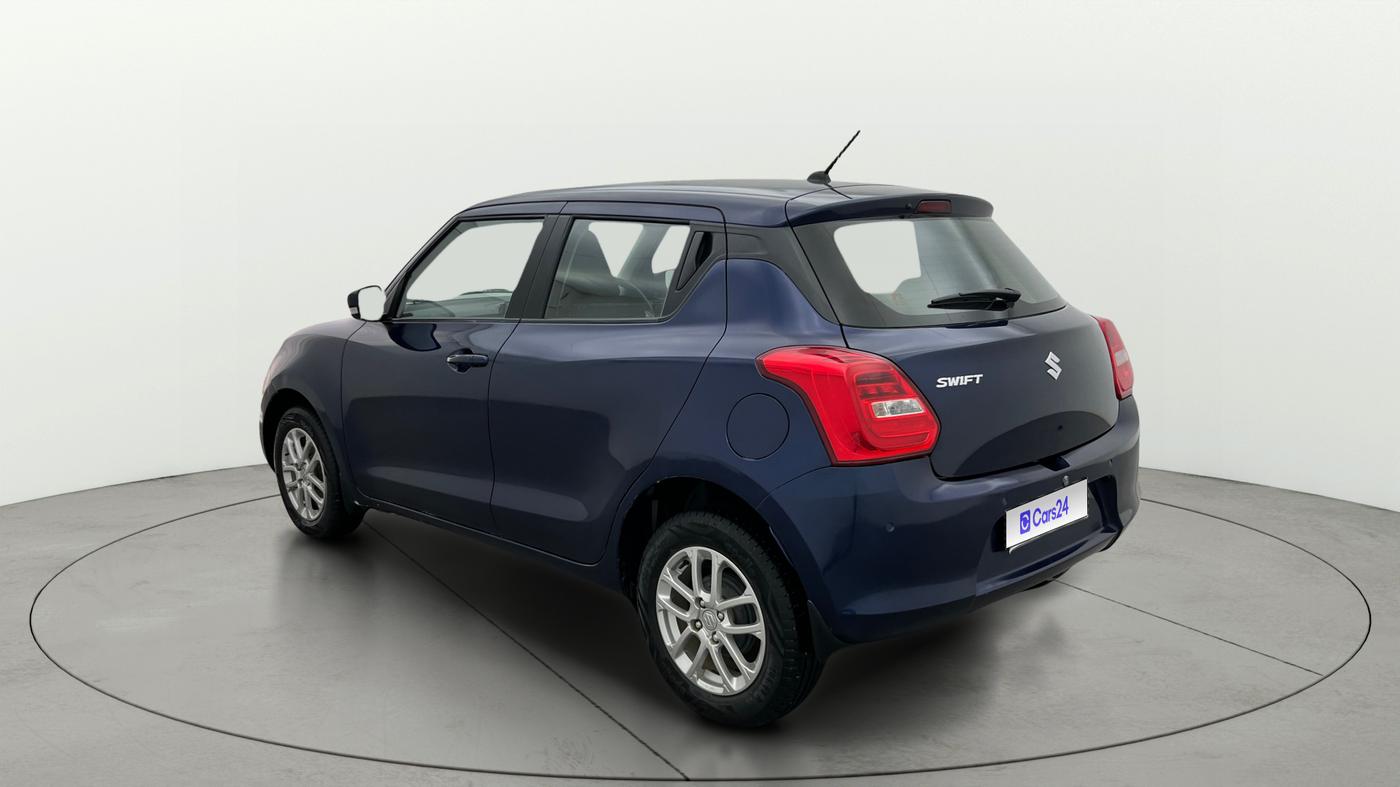 2021 Maruti Swift ZXI, Petrol, Manual, 24,500 km, Left Back Diagonal