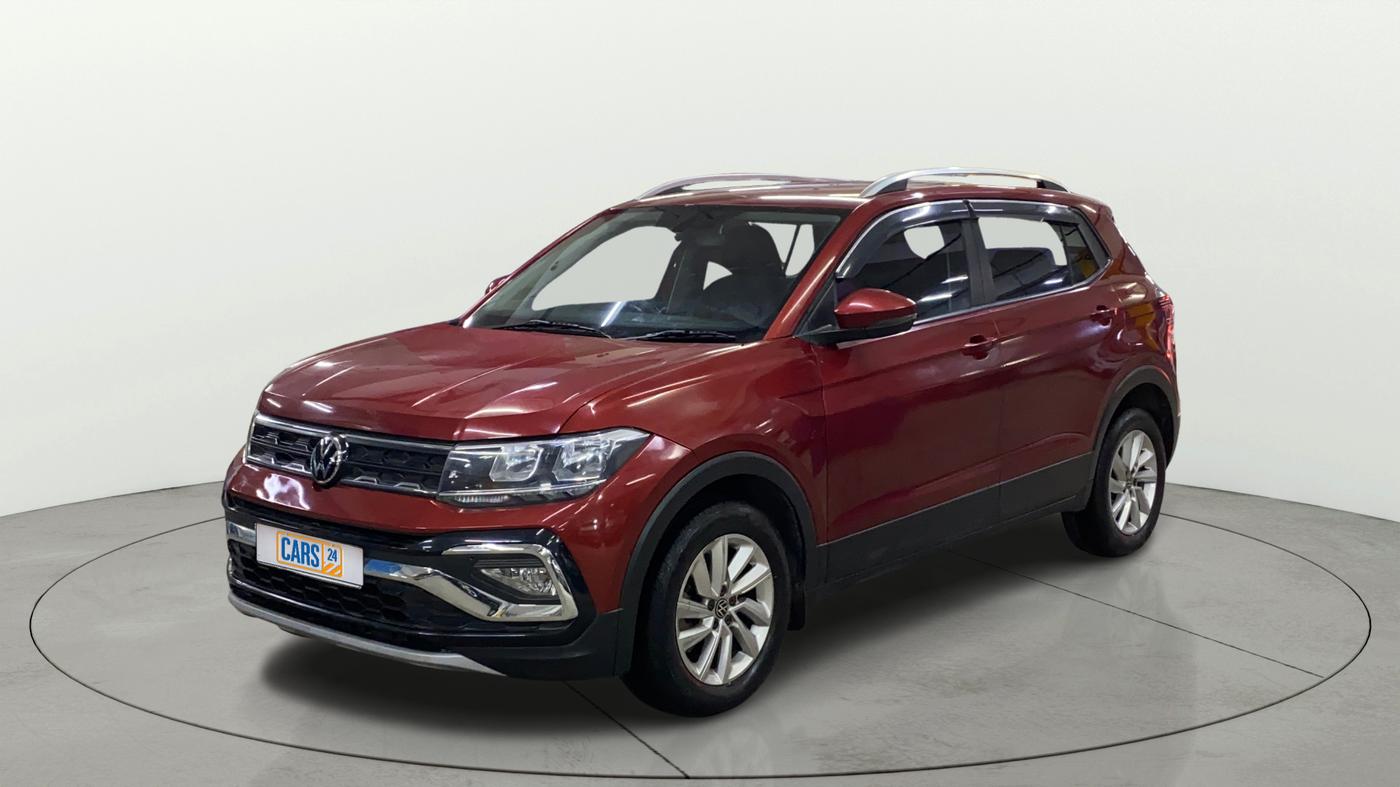 2024 Volkswagen TAIGUN HIGHLINE 1.0 TSI MT, Petrol, Manual, 30,689 km, Left Front Diagonal