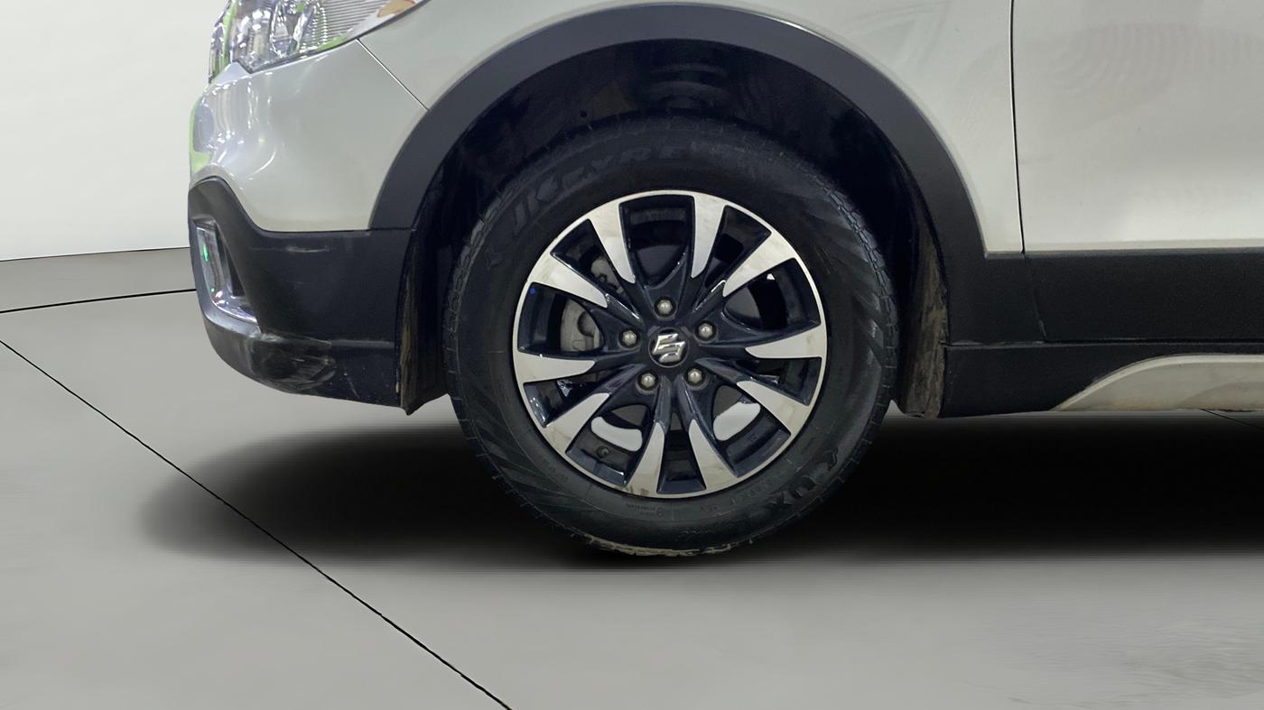 2021 Maruti S Cross ZETA AT 1.5, Petrol, Automatic, 44,521 km, Left Front Wheel