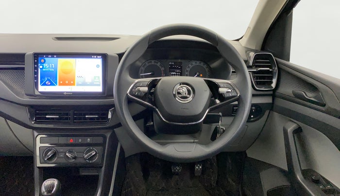 2022 Skoda KUSHAQ ACTIVE 1.0L TSI MT, Petrol, Manual, 41,024 km, Steering Wheel Close Up