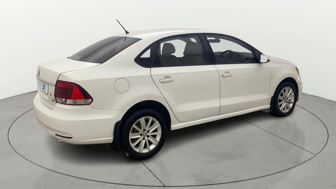 2016 Volkswagen Vento HIGHLINE DIESEL 1.5, Diesel, Manual, 1,19,043 km, Right Back Diagonal